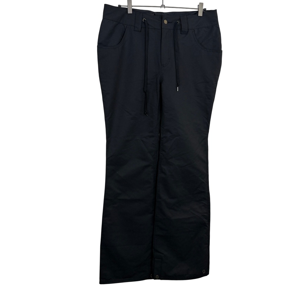 Airblaster Freedom Pants Womens Large Black Snowboard Ski 10K Waterproof Zip